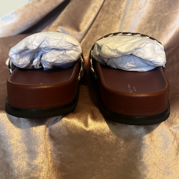 Rag & Bone Bailey Multi Color Knit Slides Sandals Slippers Size EU 41/11 - Picture 12 of 17